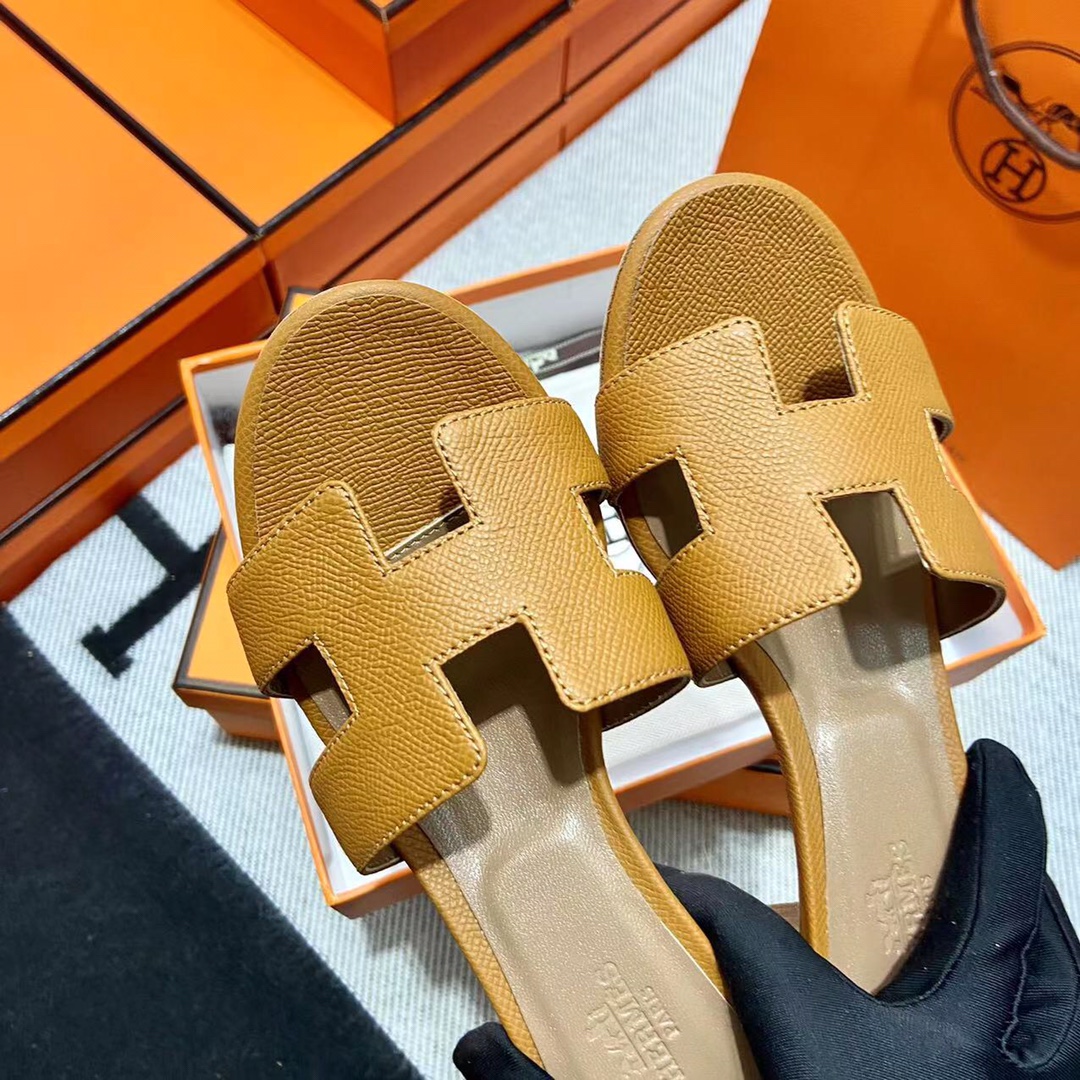 에르메스 올수공 오아시스 슬리퍼 샌들 앱송 53